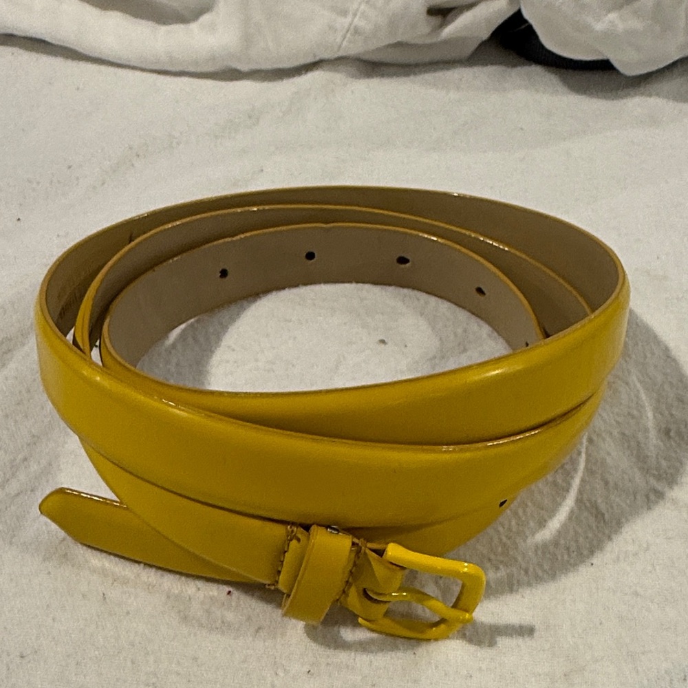 Yellow Women's Belt